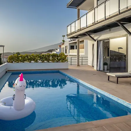 Luxliving Tenerife Hortalaya Heated Pool Vila *